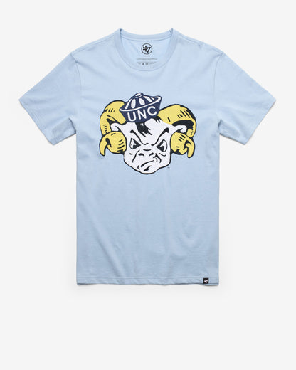 NORTH CAROLINA TAR HEELS UNC VINTAGE '47 FRANKLIN FIELDHOUSE TEE GULF BLUE