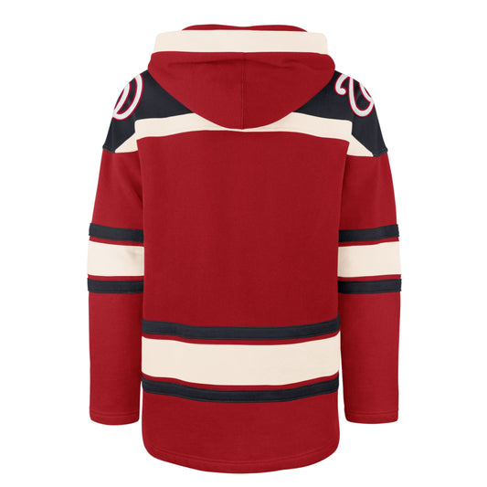 WASHINGTON NATIONALS SUPERIOR '47 LACER HOOD RED