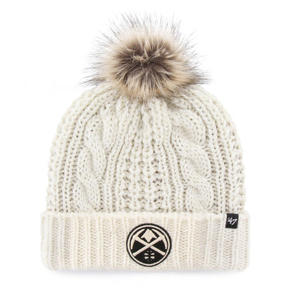 DENVER NUGGETS MEEKO '47 CUFF KNIT WOMENS WHITE
