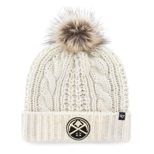 DENVER NUGGETS MEEKO '47 CUFF KNIT WOMENS WHITE
