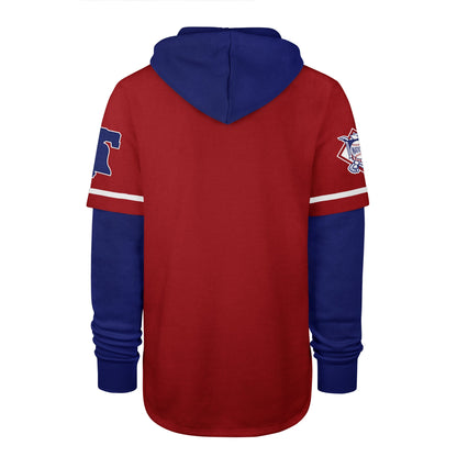 PHILADELPHIA PHILLIES TRIFECTA '47 SHORTSTOP PULLOVER HOOD RED