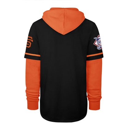 SAN FRANCISCO GIANTS TRIFECTA '47 SHORTSTOP PULLOVER HOOD JET BLACK