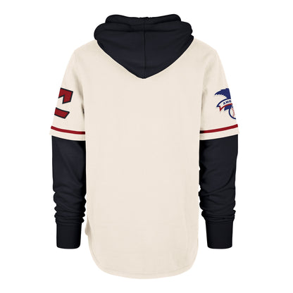 CLEVELAND GUARDIANS COOPERSTOWN TRIFECTA '47 SHORTSTOP PULLOVER CREAM