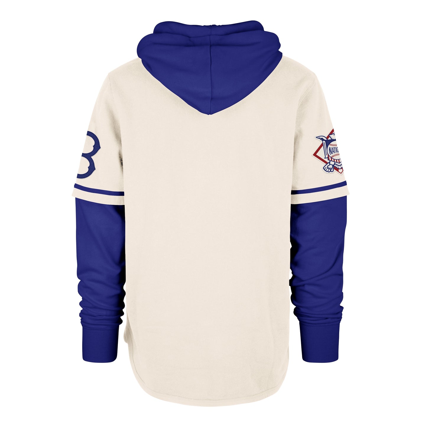 LOS ANGELES DODGERS COOPERSTOWN TRIFECTA '47 SHORTSTOP PULLOVER HOOD CREAM