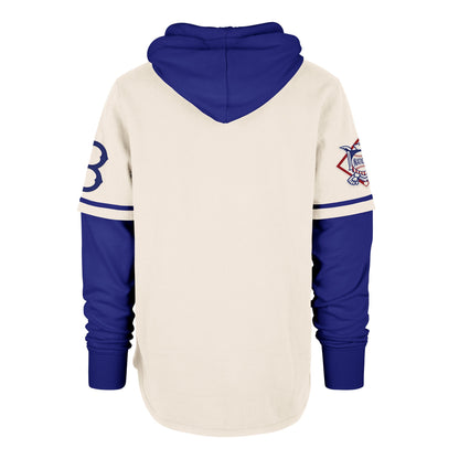 LOS ANGELES DODGERS COOPERSTOWN TRIFECTA '47 SHORTSTOP PULLOVER HOOD CREAM