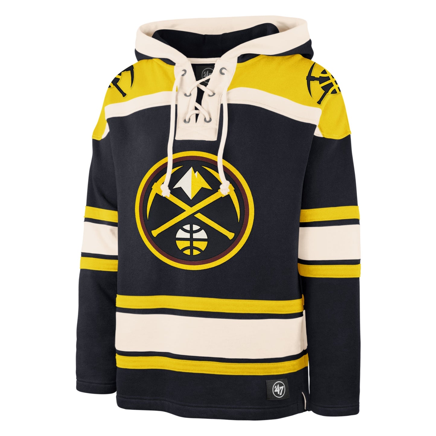 DENVER NUGGETS SUPERIOR '47 LACER HOOD FALL NAVY