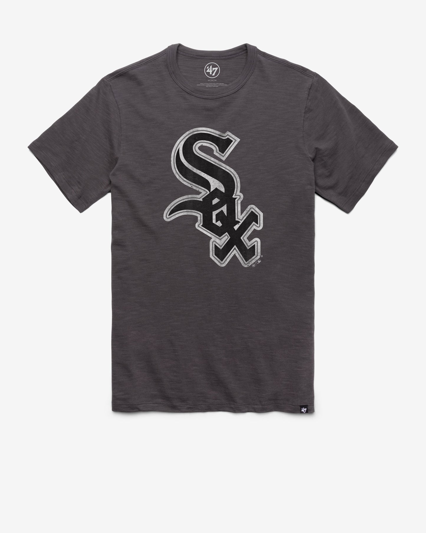 CHICAGO WHITE SOX GRIT '47 SCRUM TEE CHARCOAL