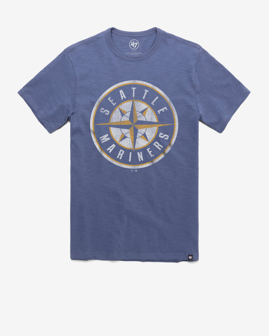 SEATTLE MARINERS GRIT '47 SCRUM TEE BLEACHER BLUE