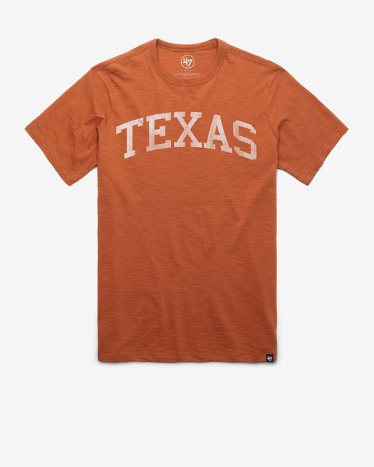 TEXAS LONGHORNS CLASSIC BLOCK '47 SCRUM TEE BURNT ORANGE