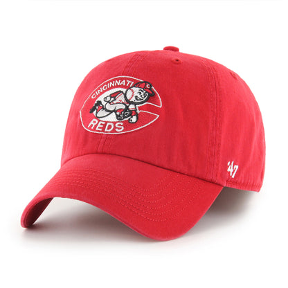 CINCINNATI REDS COOPERSTOWN CLASSIC '47 FRANCHISE RED