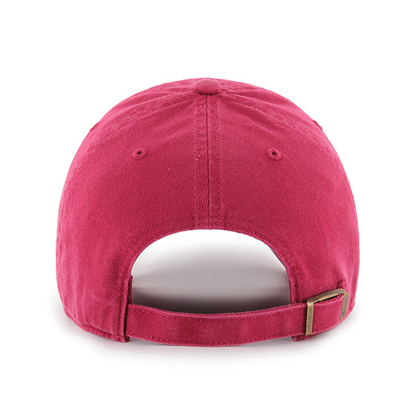 ARKANSAS RAZORBACKS 47 CLEAN UP DARK RED