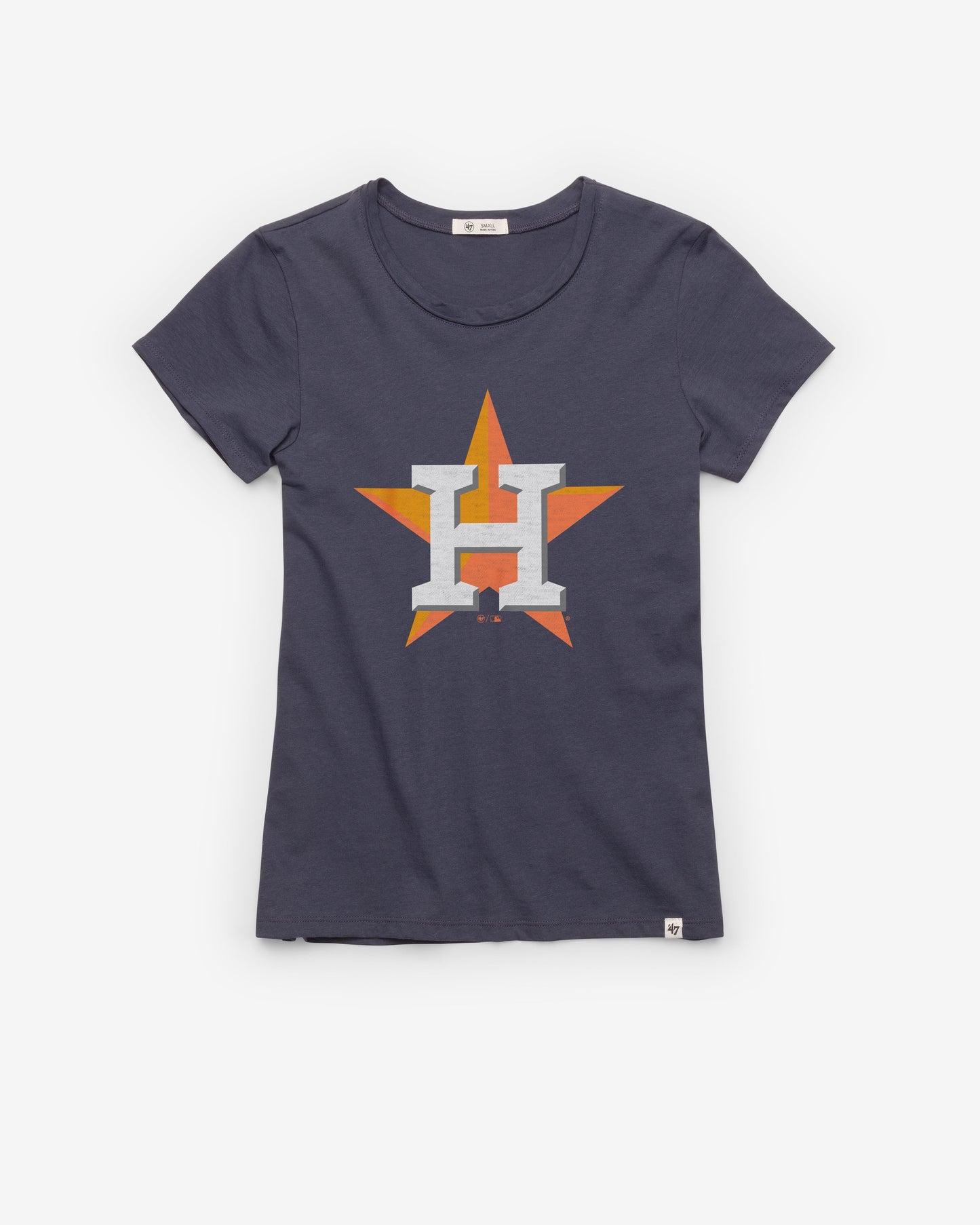 HOUSTON ASTROS PREMIER '47 FRANKIE TEE WOMENS ATLAS BLUE