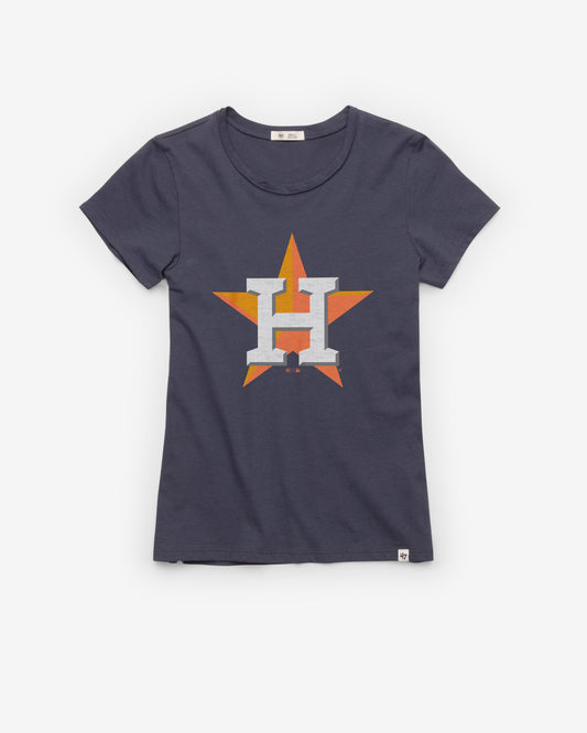 HOUSTON ASTROS PREMIER '47 FRANKIE TEE WOMENS ATLAS BLUE