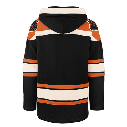 NHL VINTAGE SHIELD SUPERIOR '47 LACER HOOD JET BLACK