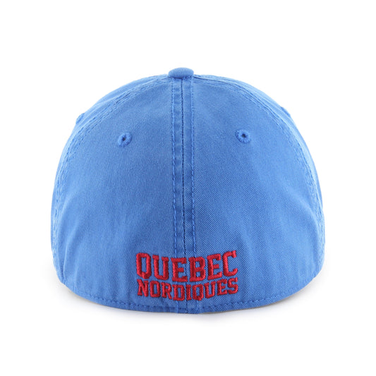 QUEBEC NORDIQUES VINTAGE CLASSIC '47 FRANCHISE BLUE RAZ