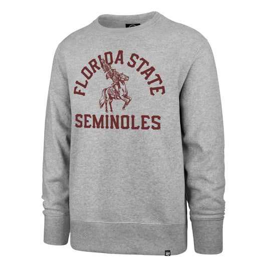 FLORIDA STATE SEMINOLES VINTAGE '47 HEADLINE CREW SLATE GREY