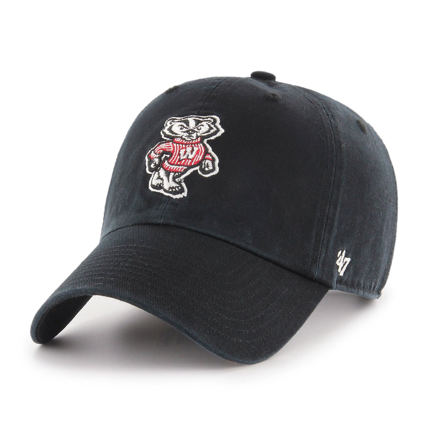 WISCONSIN BADGERS '47 CLEAN UP BLACK