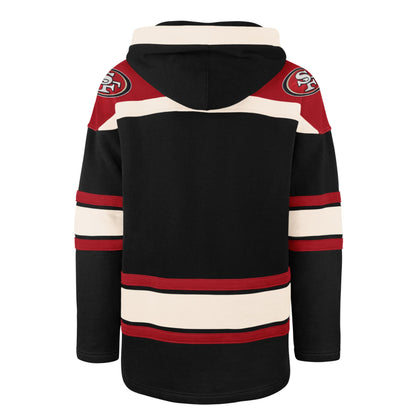 SAN FRANCISCO 49ERS SUPERIOR '47 LACER HOOD JET BLACK