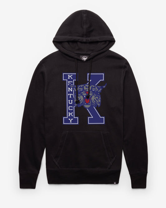 KENTUCKY WILDCATS VINTAGE IMPRINT '47 HEADLINE HOOD JET BLACK