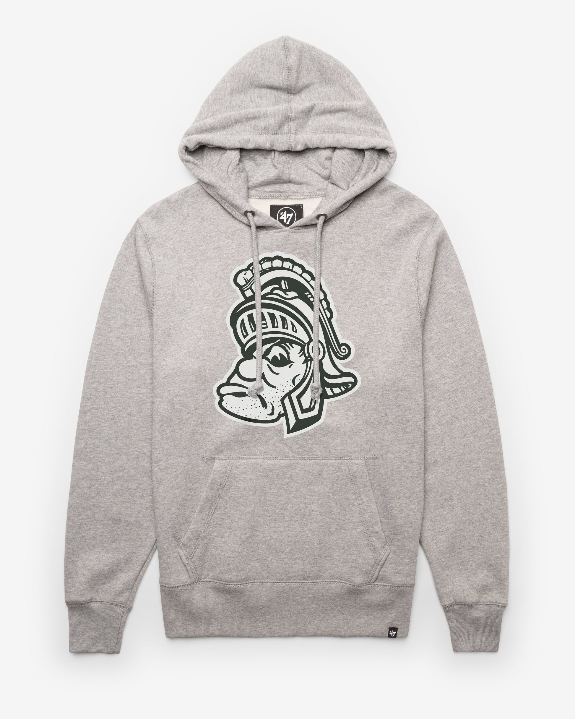 MICHIGAN STATE SPARTANS VINTAGE IMPRINT '47 HEADLINE HOOD SLATE GREY