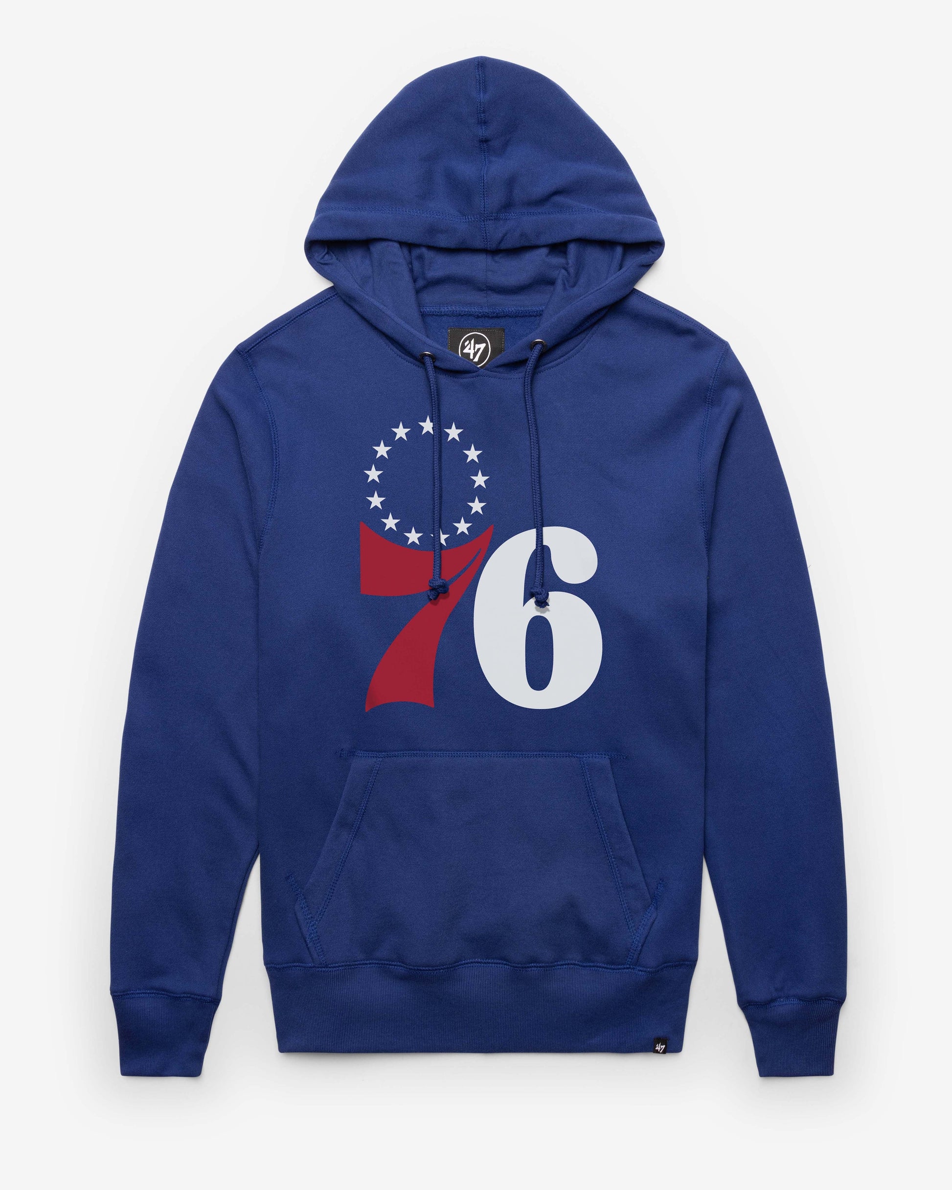 PHILADELPHIA 76ERS IMPRINT '47 HEADLINE HOOD ROYAL