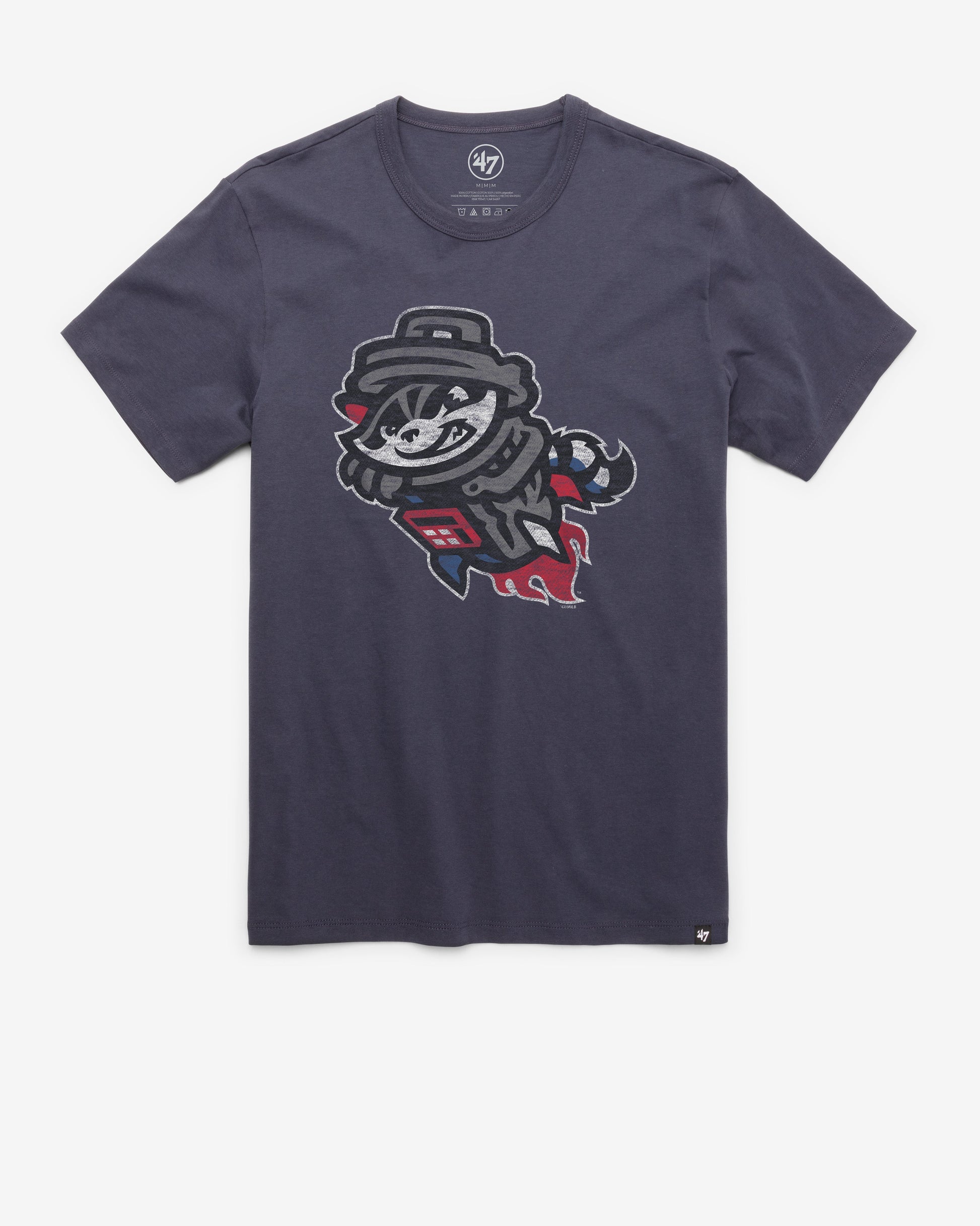 ROCKET CITY TRASH PANDAS PREMIER '47 FRANKLIN TEE ATLAS BLUE