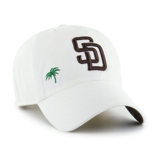 SAN DIEGO PADRES CONFETTI ICON '47 CLEAN UP WOMENS WHITE