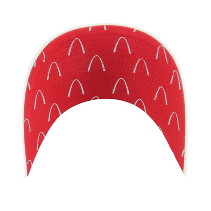 ST. LOUIS CARDINALS CONFETTI ICON '47 CLEAN UP WOMENS WHITE