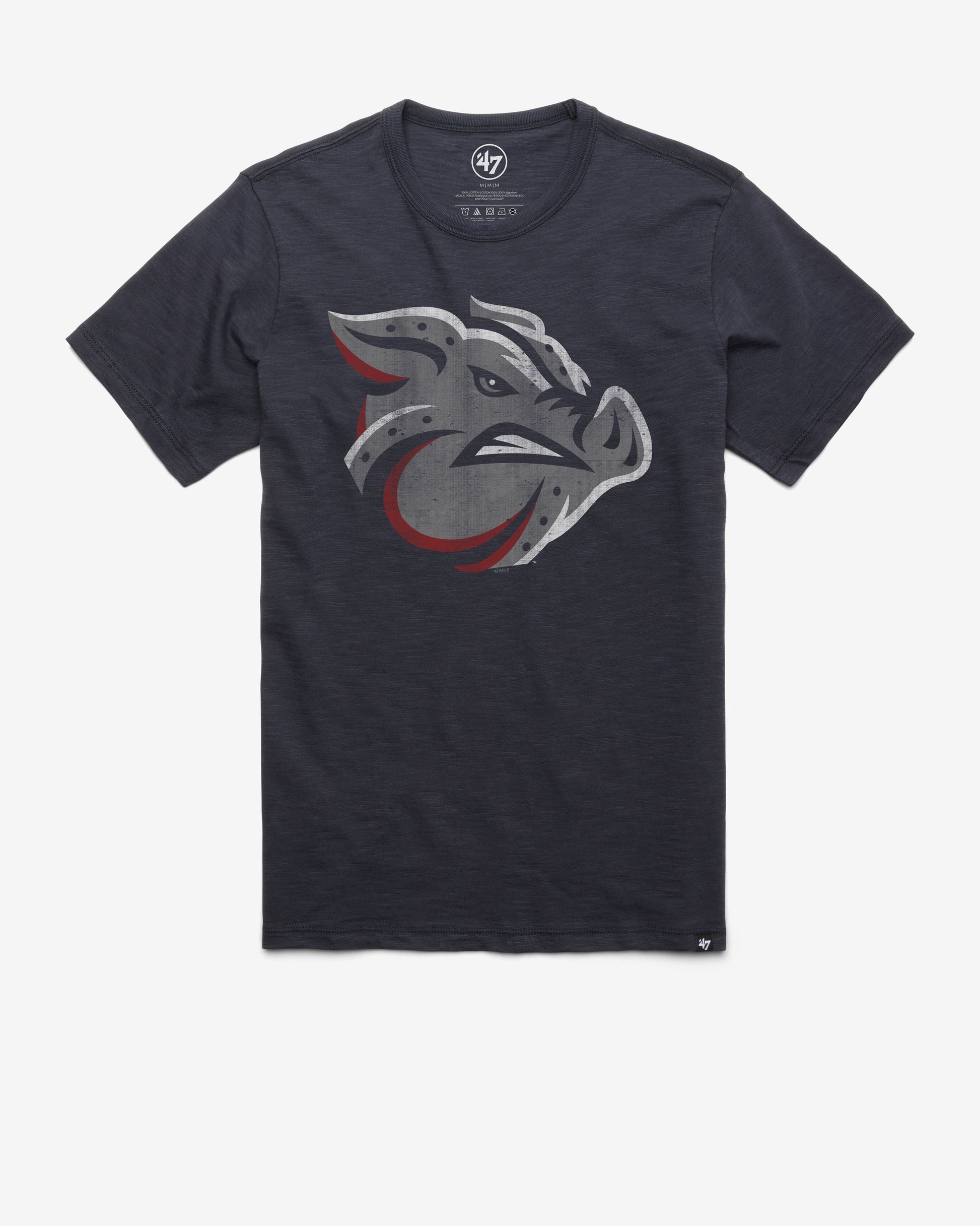 LEHIGH VALLEY IRONPIGS GRIT '47 SCRUM TEE FALL NAVY