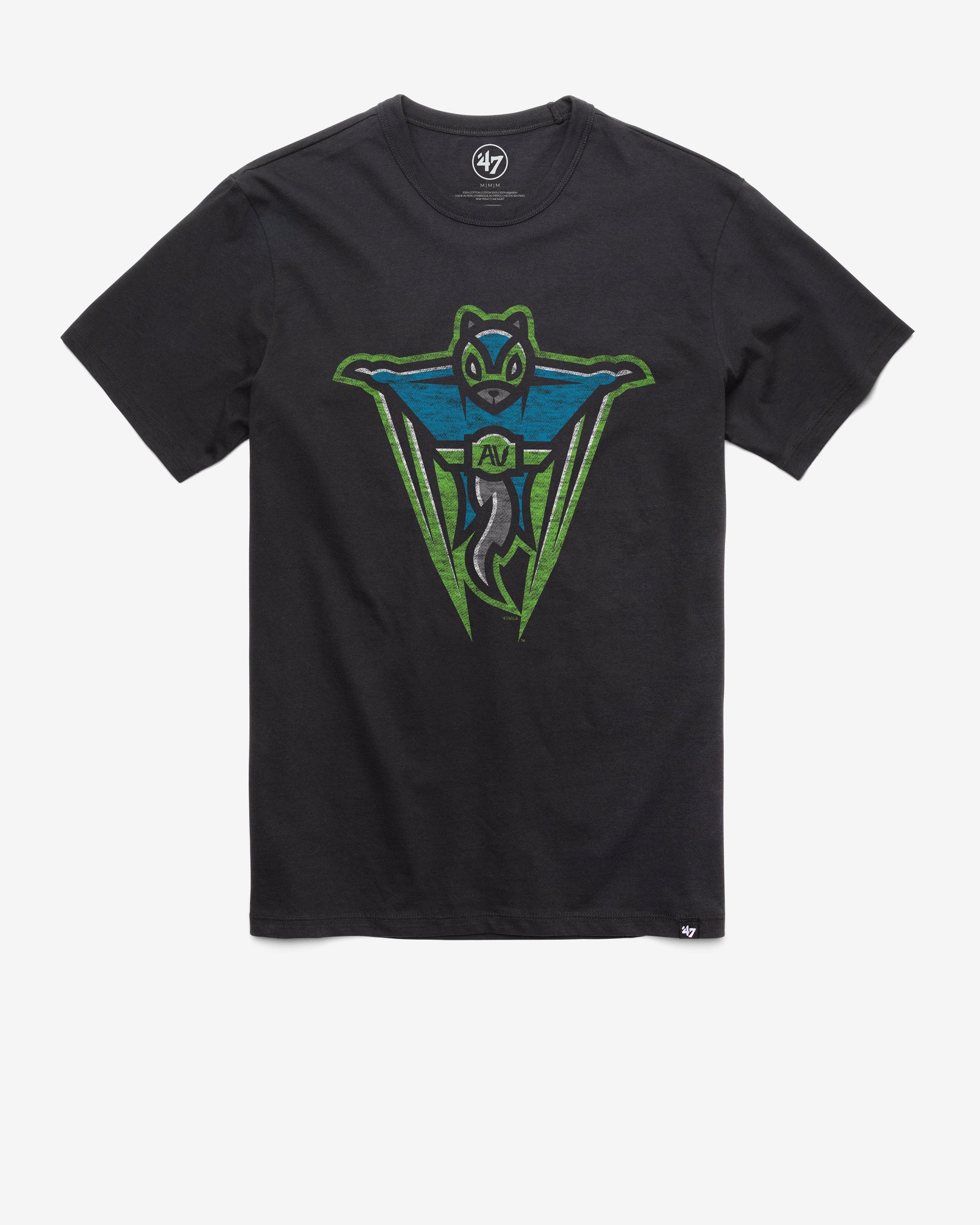 RICHMOND FLYING SQUIRRELS COPA PREMIER '47 FRANKLIN TEE FLINT BLACK