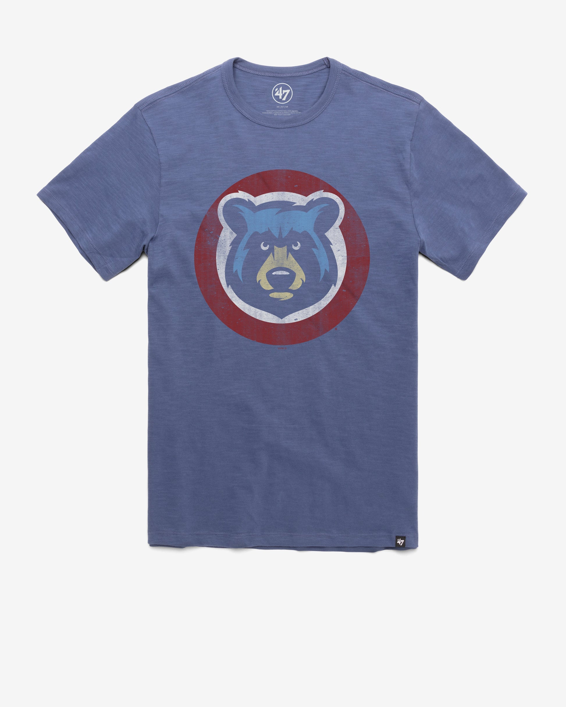 KNOXVILLE SMOKIES GRIT '47 SCRUM TEE BLEACHER BLUE