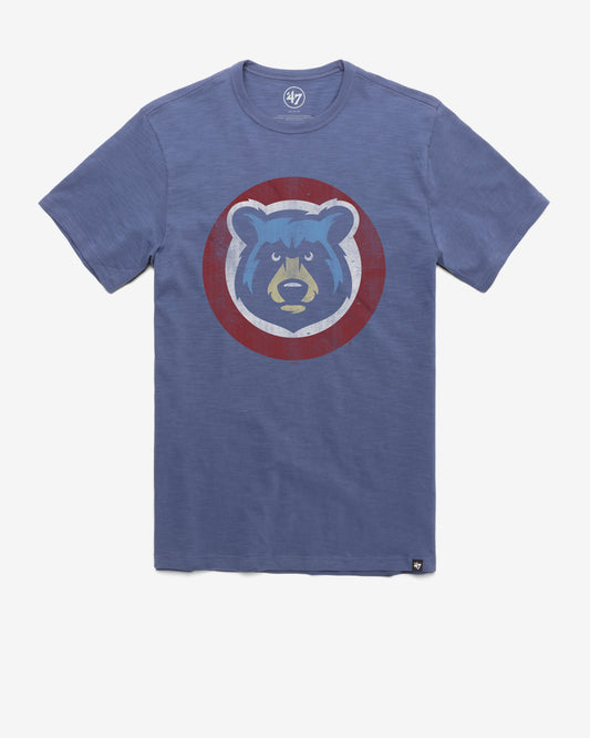 KNOXVILLE SMOKIES GRIT '47 SCRUM TEE BLEACHER BLUE