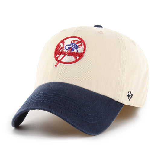 NEW YORK YANKEES TWO TONE CLASSIC '47 FRANCHISE NATURAL