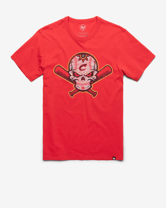 COLUMBUS CLIPPERS COPA PREMIER '47 FRANKLIN TEE RACER RED