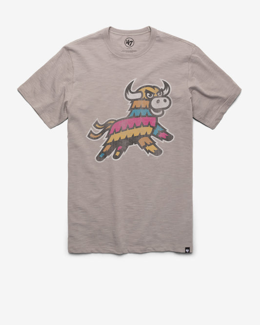 ERIE SEAWOLVES COPA GRIT '47 SCRUM TEE WOLF GREY