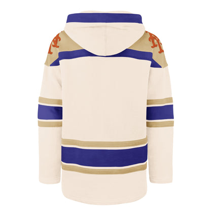 NEW YORK METS SUPERIOR '47 LACER HOOD CREAM