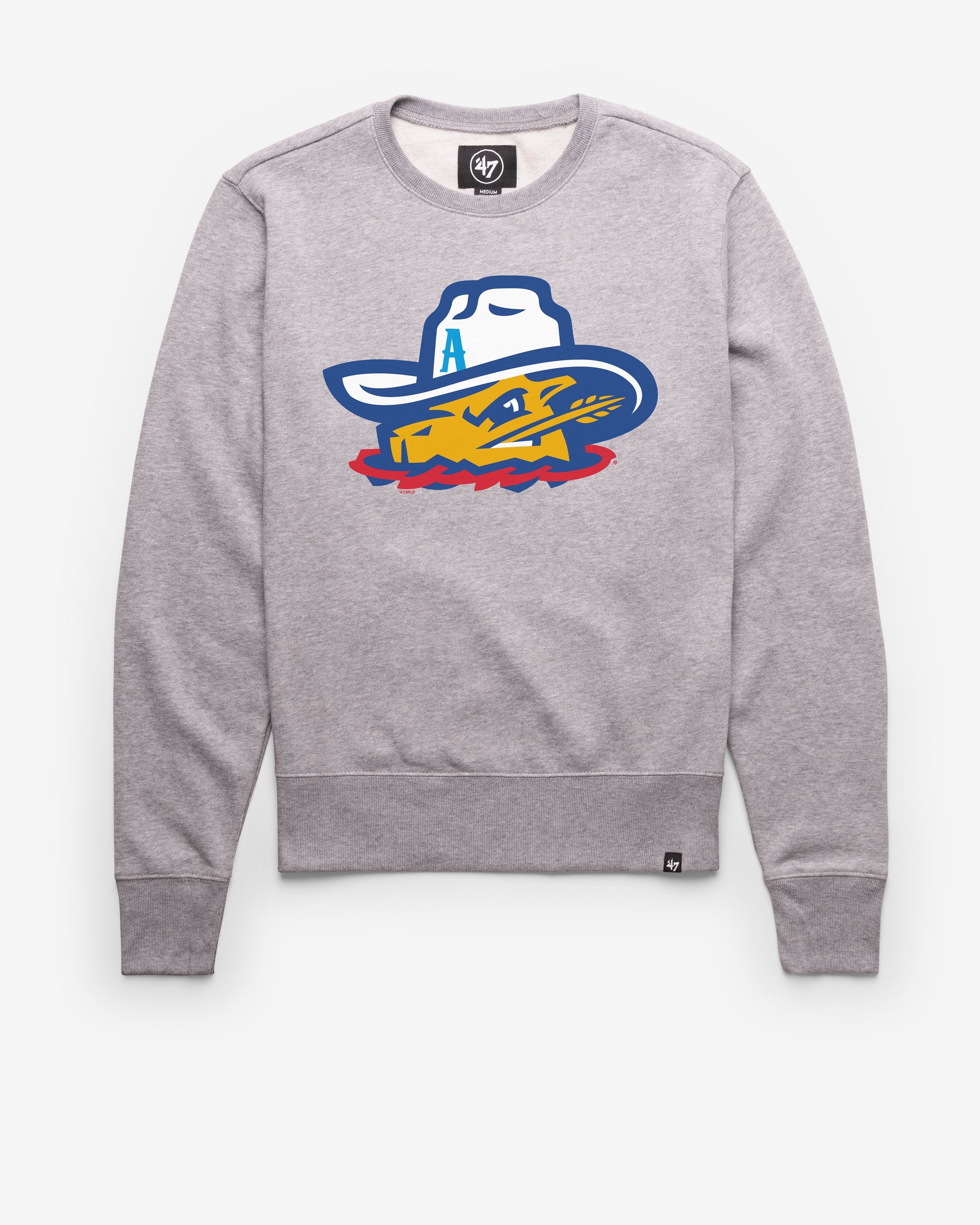 AMARILLO SOD POODLES IMPRINT '47 HEADLINE CREW SLATE GREY