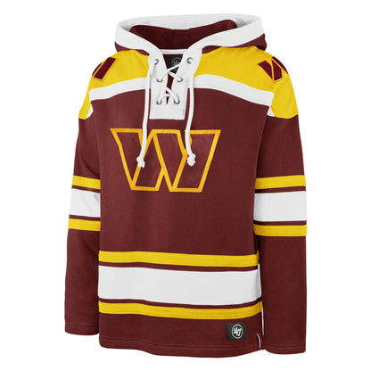 WASHINGTON COMMANDERS SUPERIOR '47 LACER HOOD CARDINAL