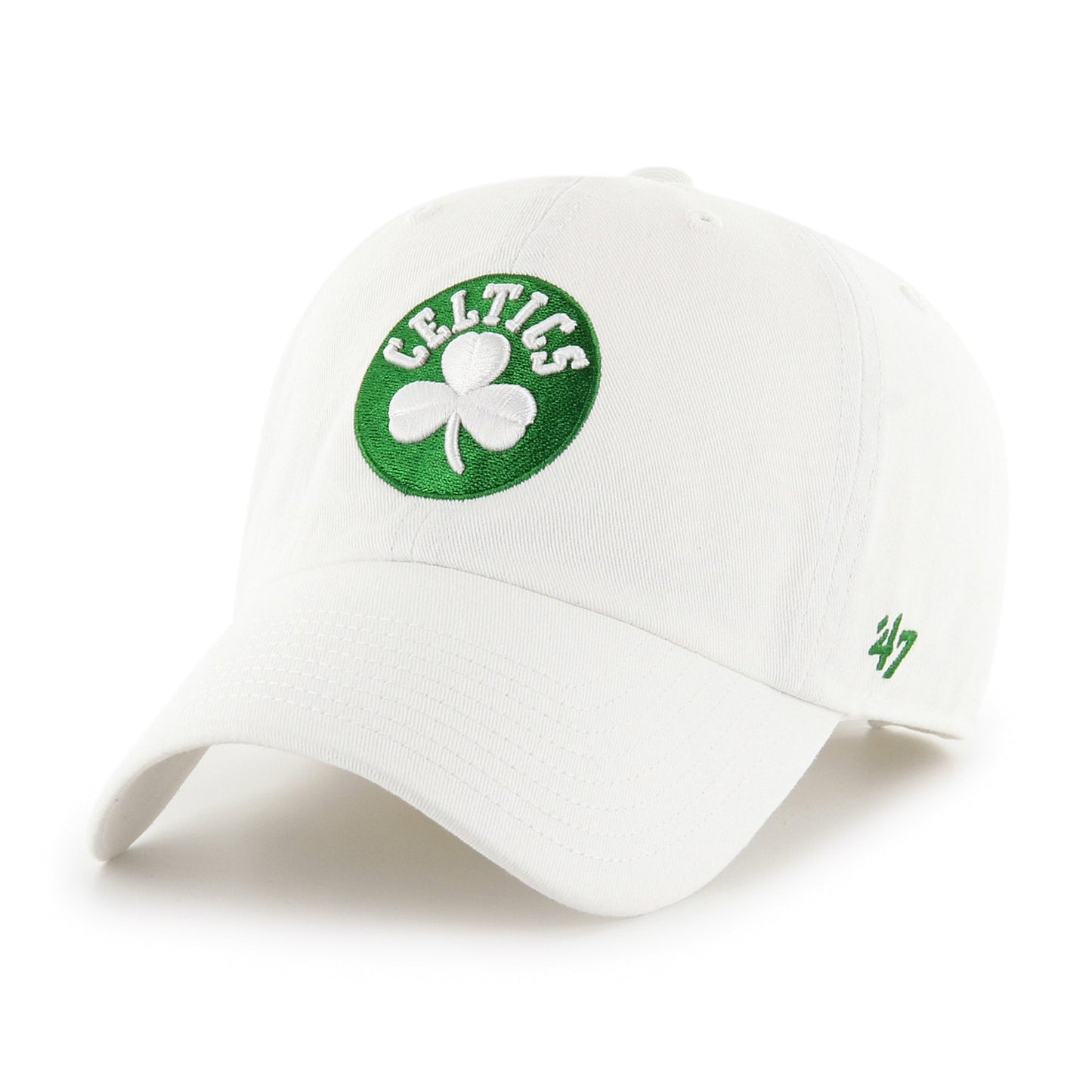 BOSTON CELTICS '47 CLEAN UP WHITE