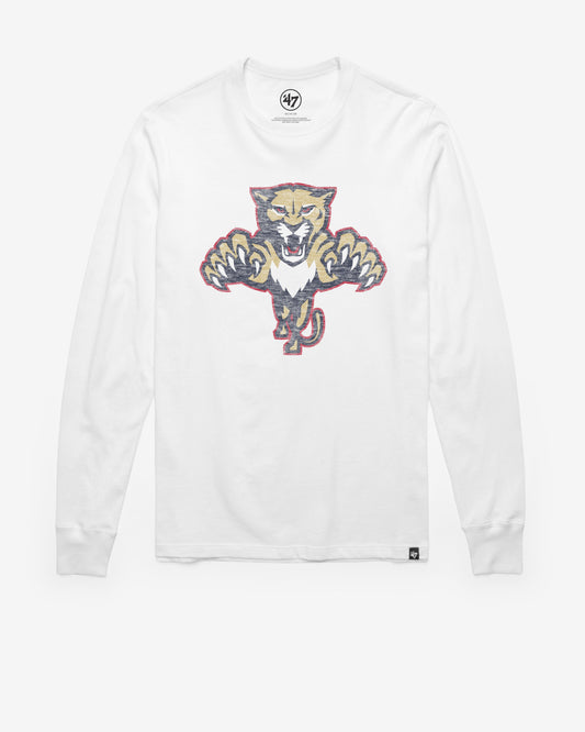 FLORIDA PANTHERS PREMIER '47 FRANKLIN LONG SLEEVE TEE WHITE WASH