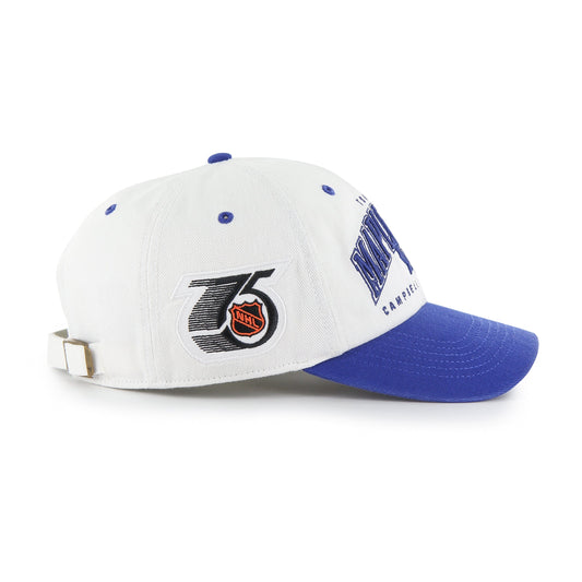 TORONTO MAPLE LEAFS VINTAGE RETRO FREEZE '47 CLEAN UP MF MID FIT RAW WHITE
