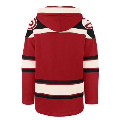 ATLANTA HAWKS SUPERIOR '47 LACER HOOD RED