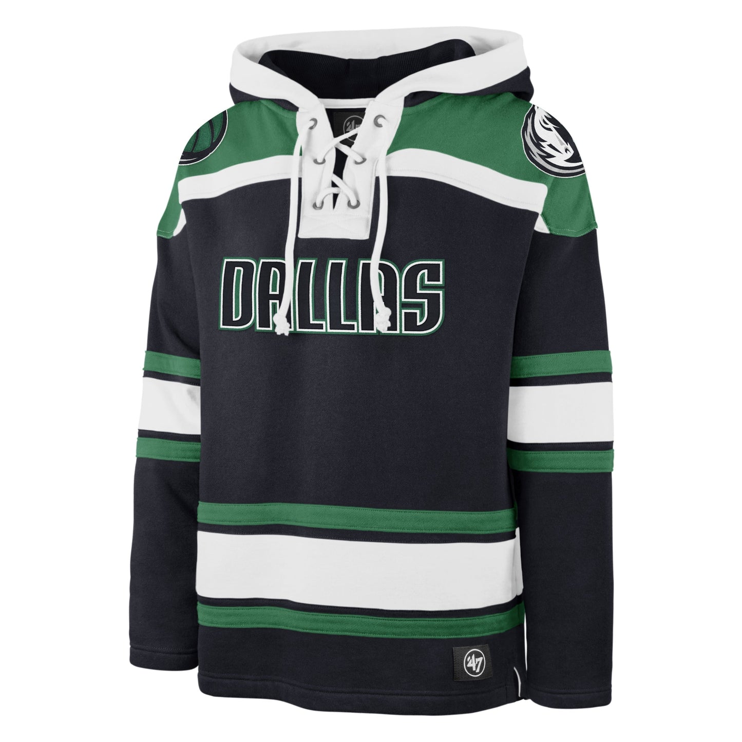 DALLAS MAVERICKS SUPERIOR '47 LACER HOOD FALL NAVY
