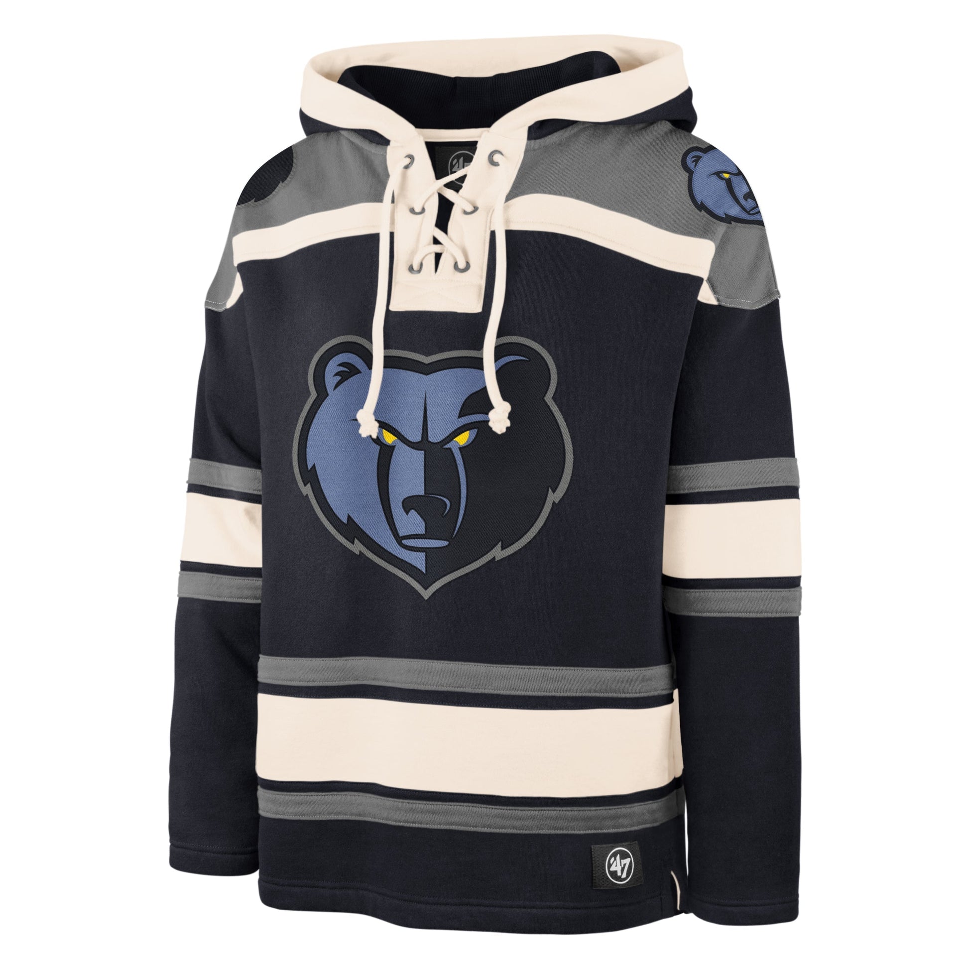 MEMPHIS GRIZZLIES SUPERIOR '47 LACER HOOD FALL NAVY