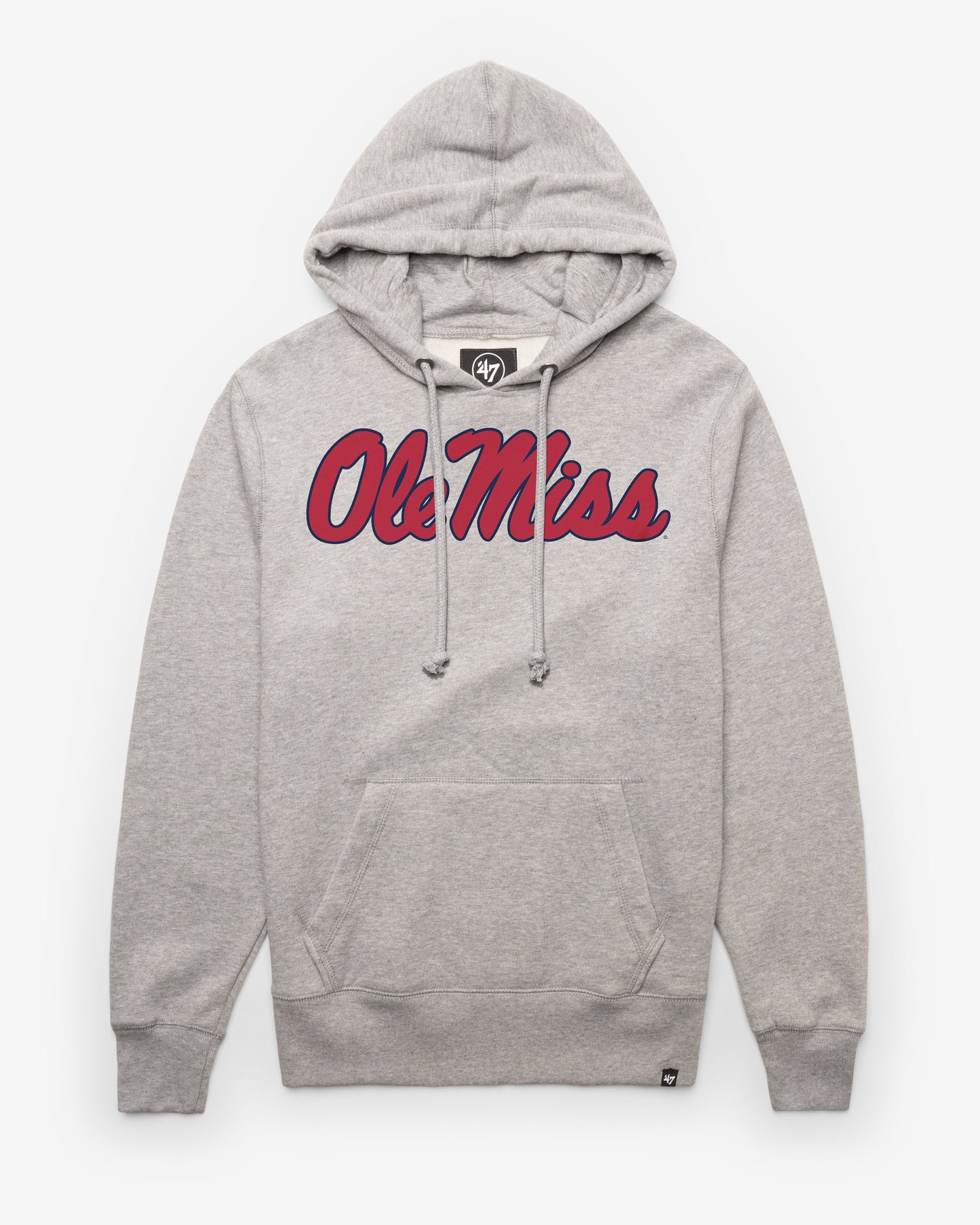 MISSISSIPPI REBELS IMPRINT '47 HEADLINE HOOD SLATE GREY