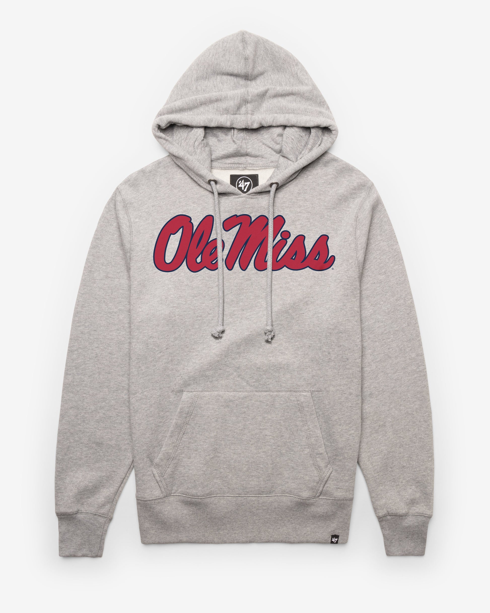MISSISSIPPI REBELS IMPRINT '47 HEADLINE HOOD SLATE GREY