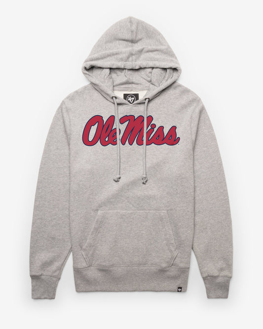 MISSISSIPPI REBELS IMPRINT '47 HEADLINE HOOD SLATE GREY