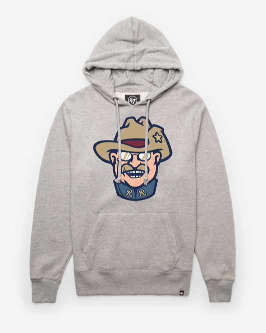 FRISCO ROUGHRIDERS IMPRINT '47 HEADLINE HOOD SLATE GREY