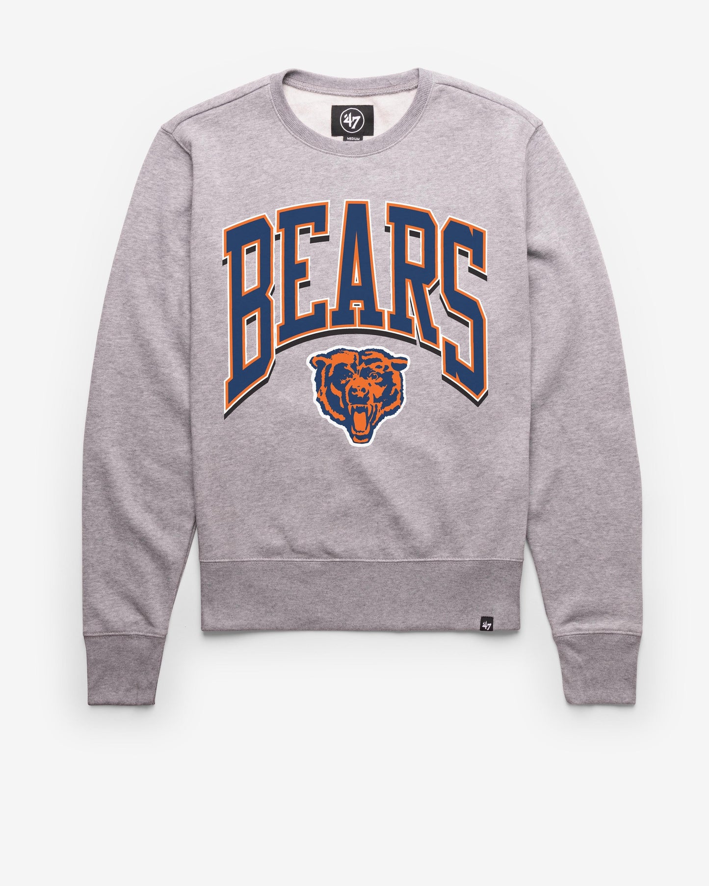 CHICAGO BEARS HISTORIC WALK TALL '47 HEADLINE CREW SLATE GREY