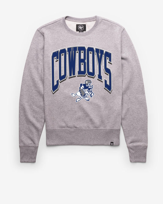 DALLAS COWBOYS HISTORIC WALK TALL '47 HEADLINE CREW SLATE GREY